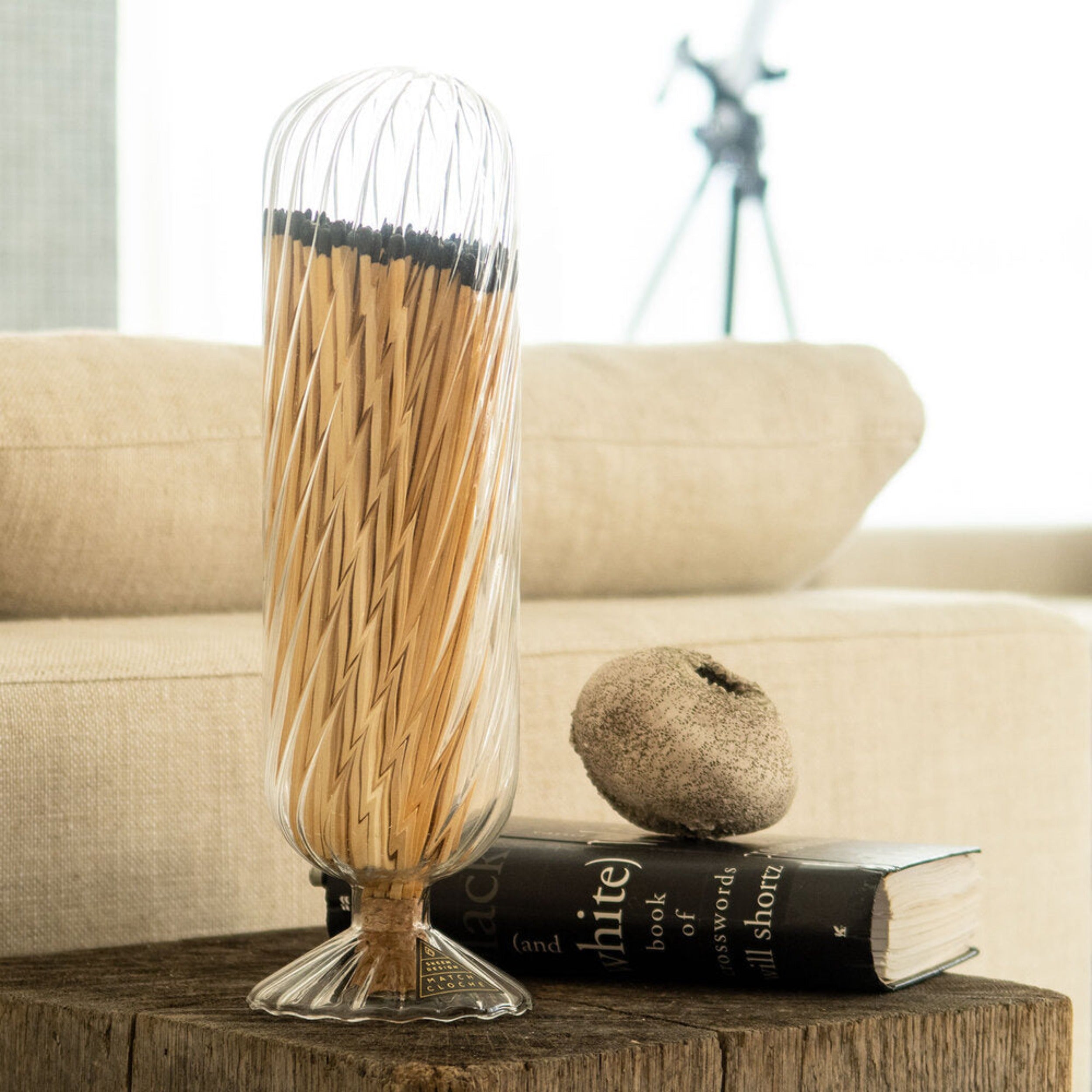 Skeem Helix Fireplace Match Cloche