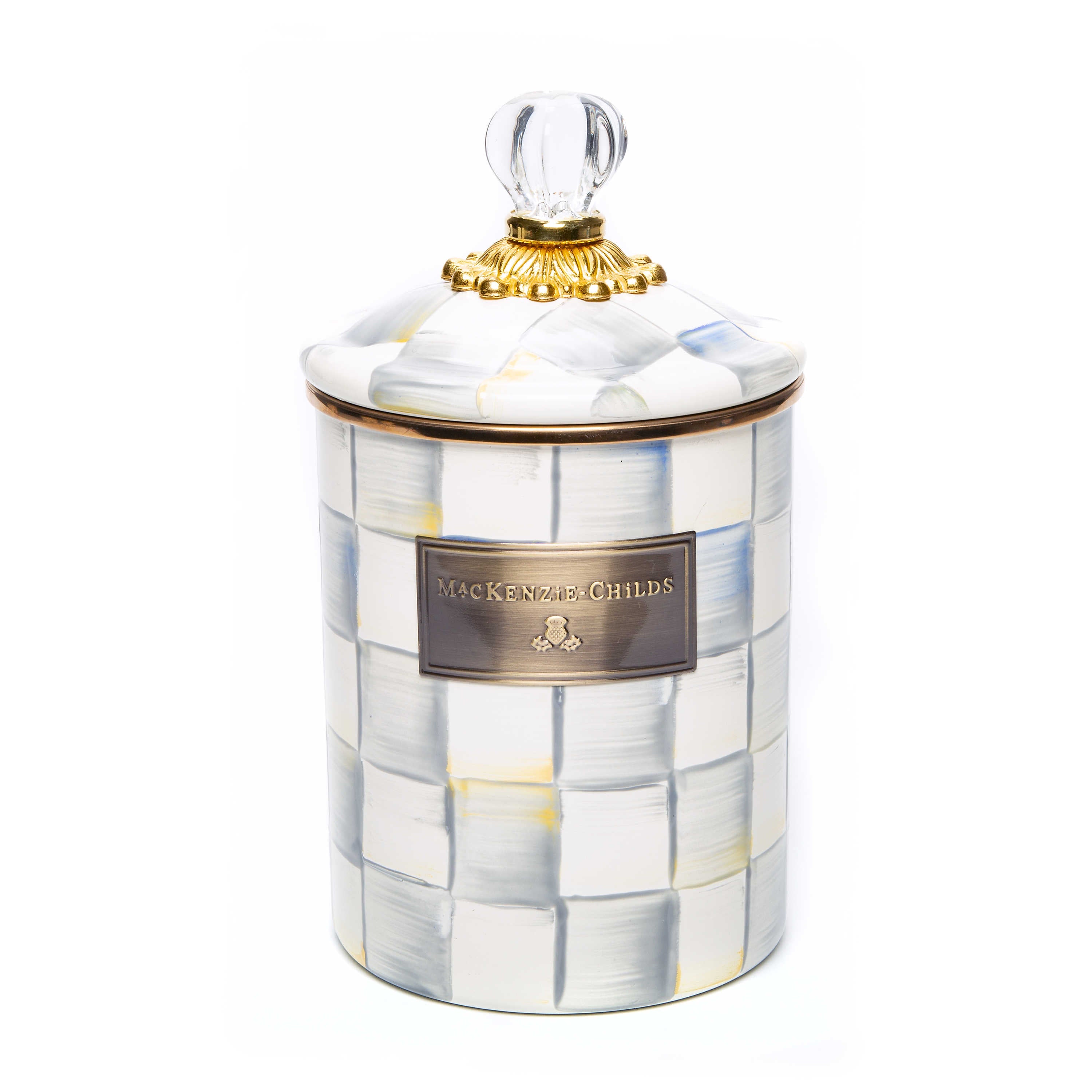 MacKenzie-Childs Sterling Canister