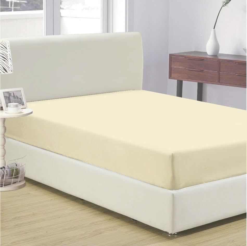 Sateen Fitted Sheet- 2 Pack