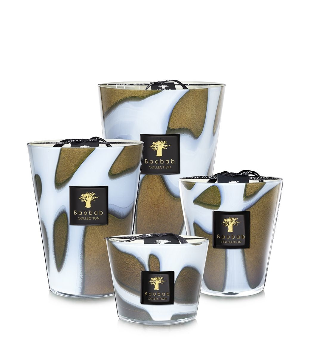 Baobab Agate Stones Candles