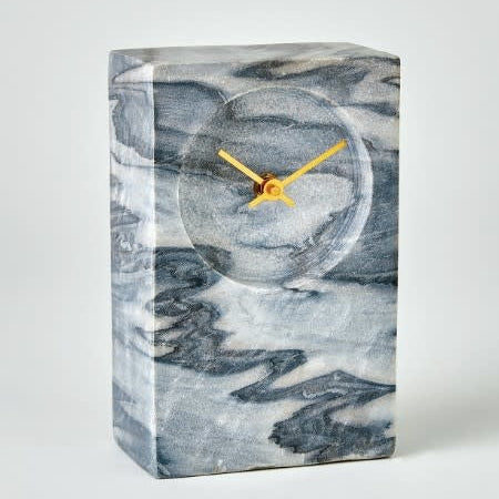 Global Views Marble Tower Clock