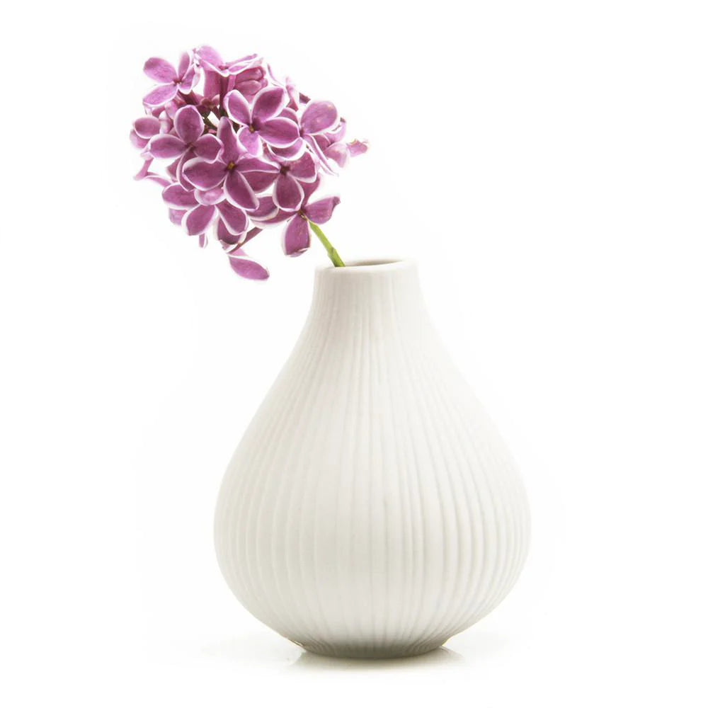 Frost Flower Bud Vase