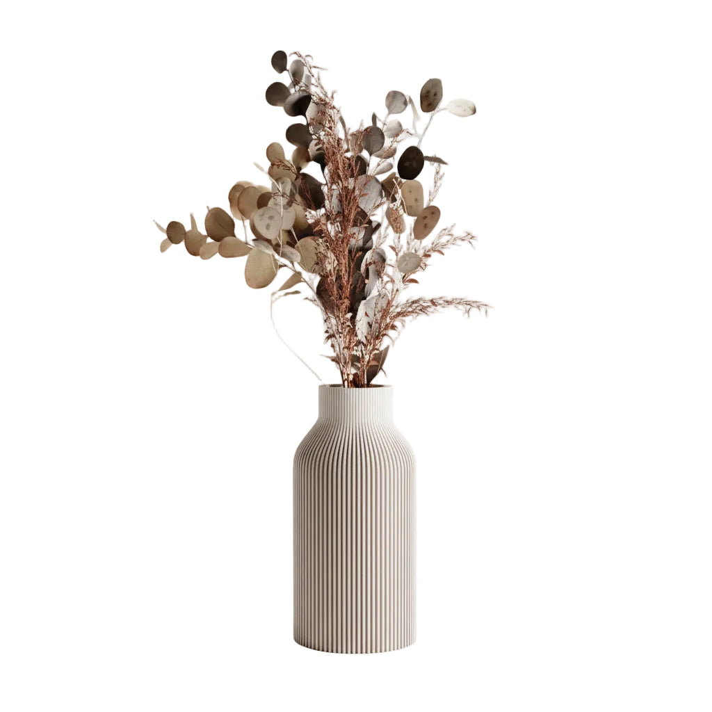 Modernized Pottery Bottle Vase