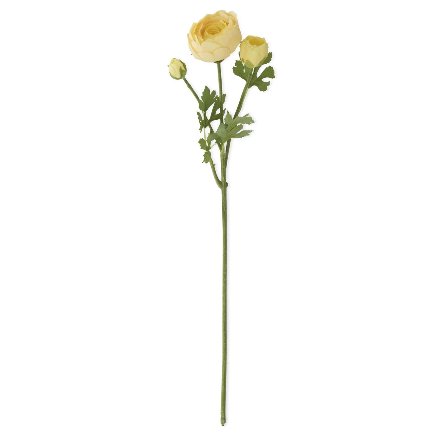 Real Touch 3 Head Ranunculus Stem