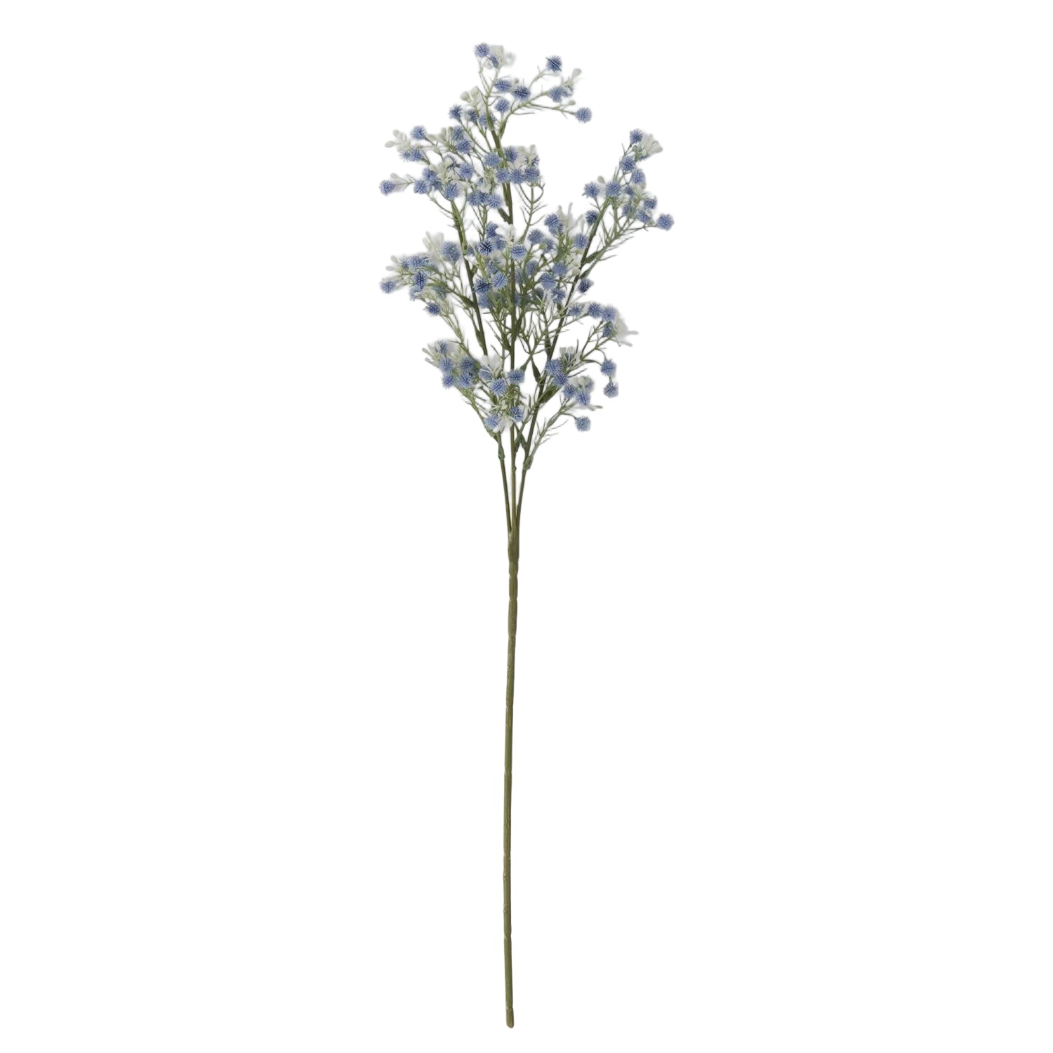 Blue Babys Breath & White Berry Spray