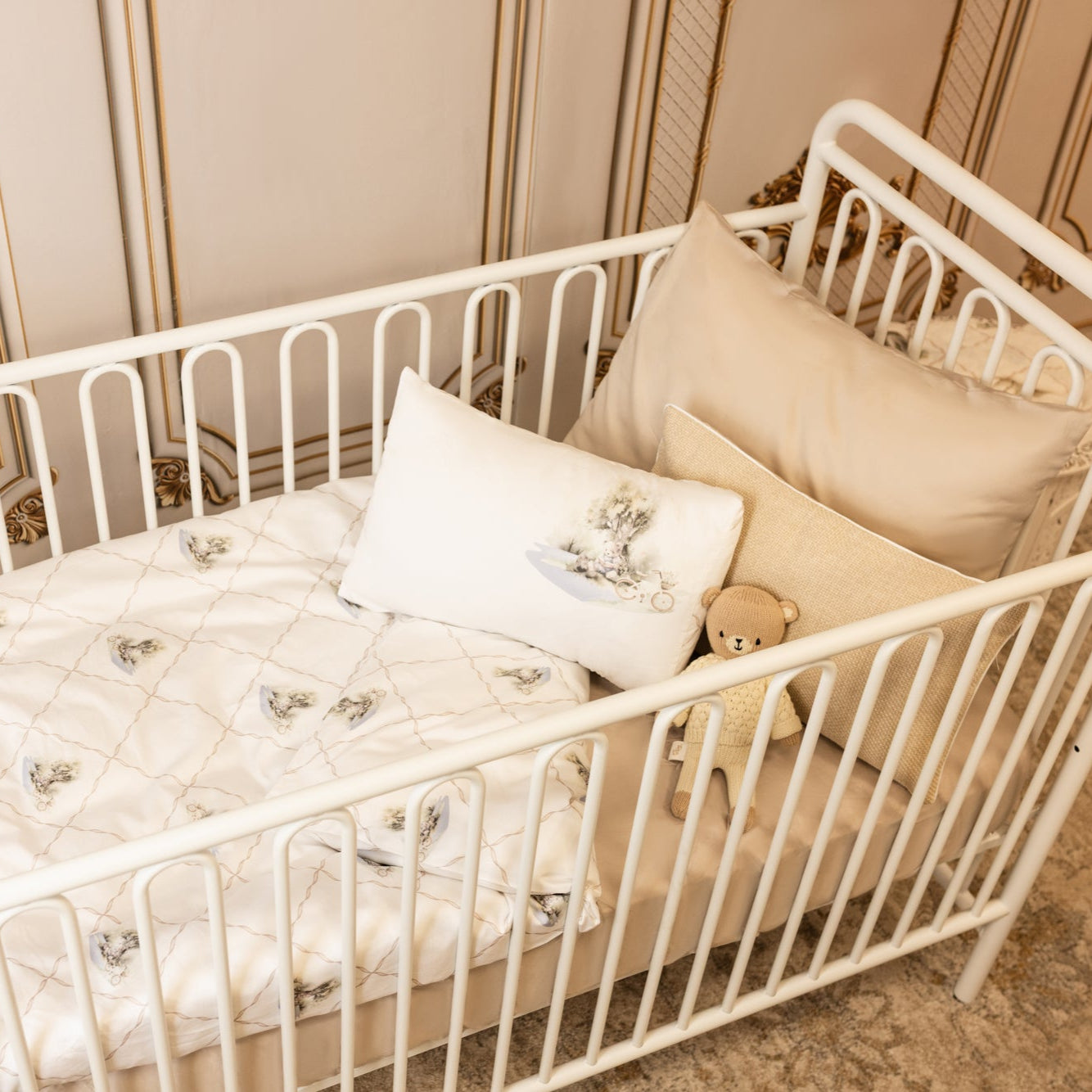 Petite Belle Teddy's Tale Crib Set