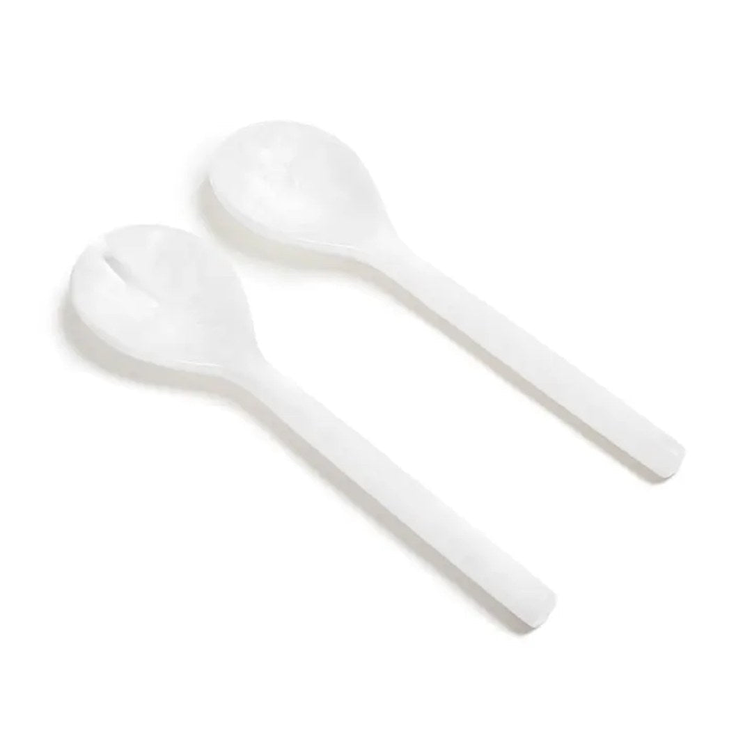 EveryWare Resin Servers- White Swirl