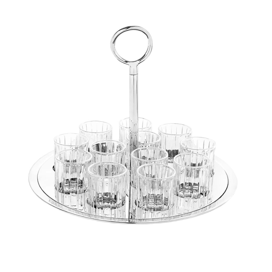 Sphere Server & Shot Glass Set