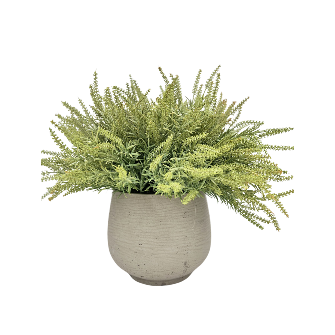 Flaura Lavender Arrangment in White Pot