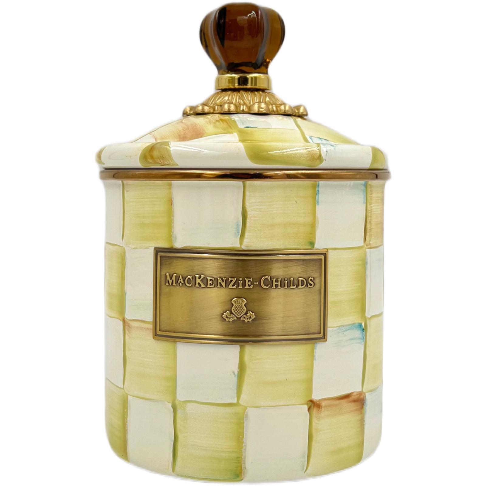 MacKenzie-Childs Parchment Canister