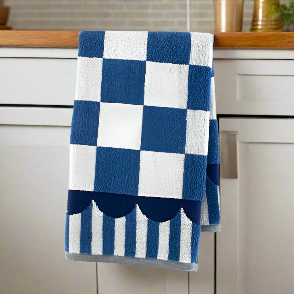 MacKenzie-Childs Royal Check Hand Towel