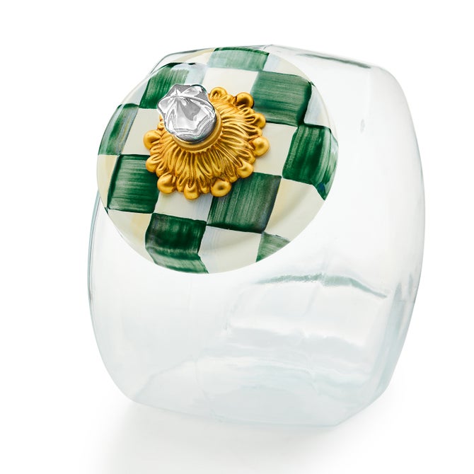 MacKenzie-Childs Check Sweets Jar