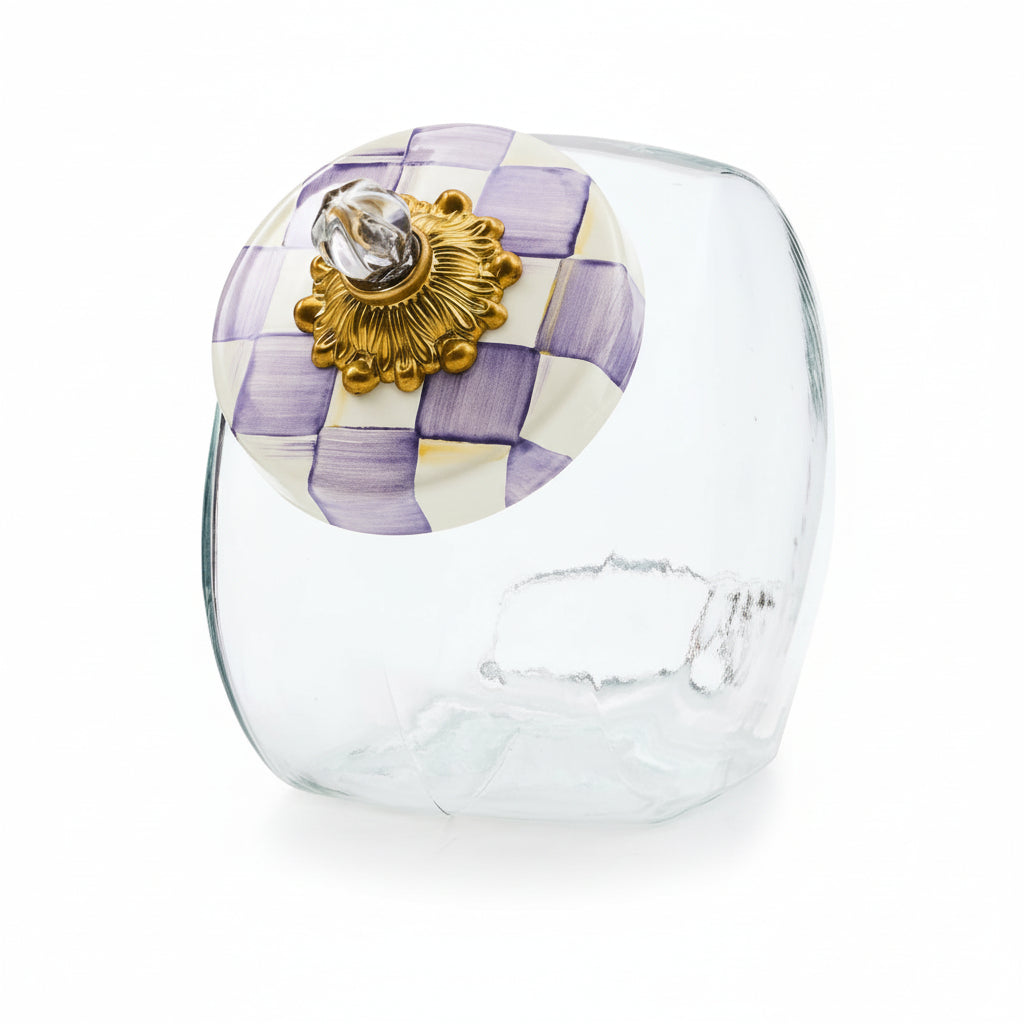 MacKenzie-Childs Check Sweets Jar