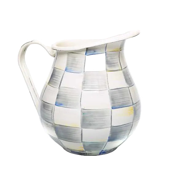 MacKenzie-Childs Check Round Pitcher