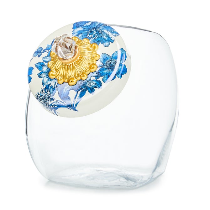 MacKenzie-Childs Royal English Garden sweets jar