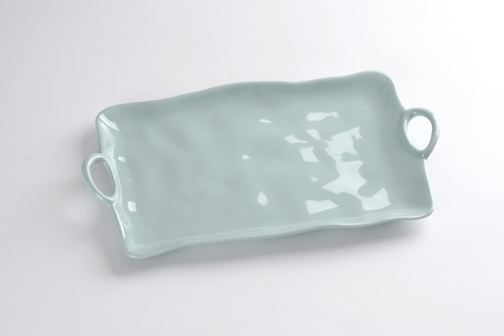 Aqua Ceramic Platter