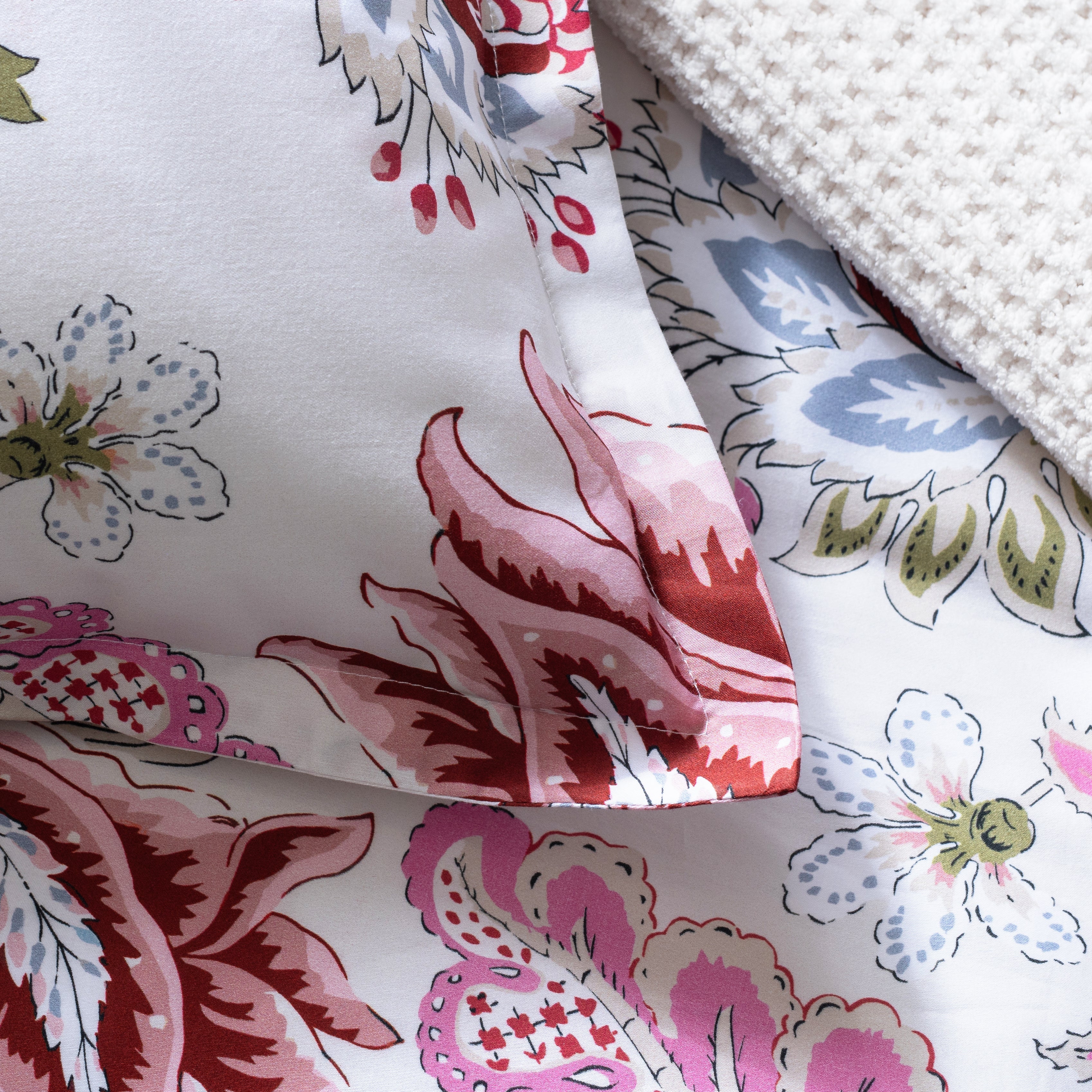 Aura Home English Garden Duvet Set - Thumbnail 3
