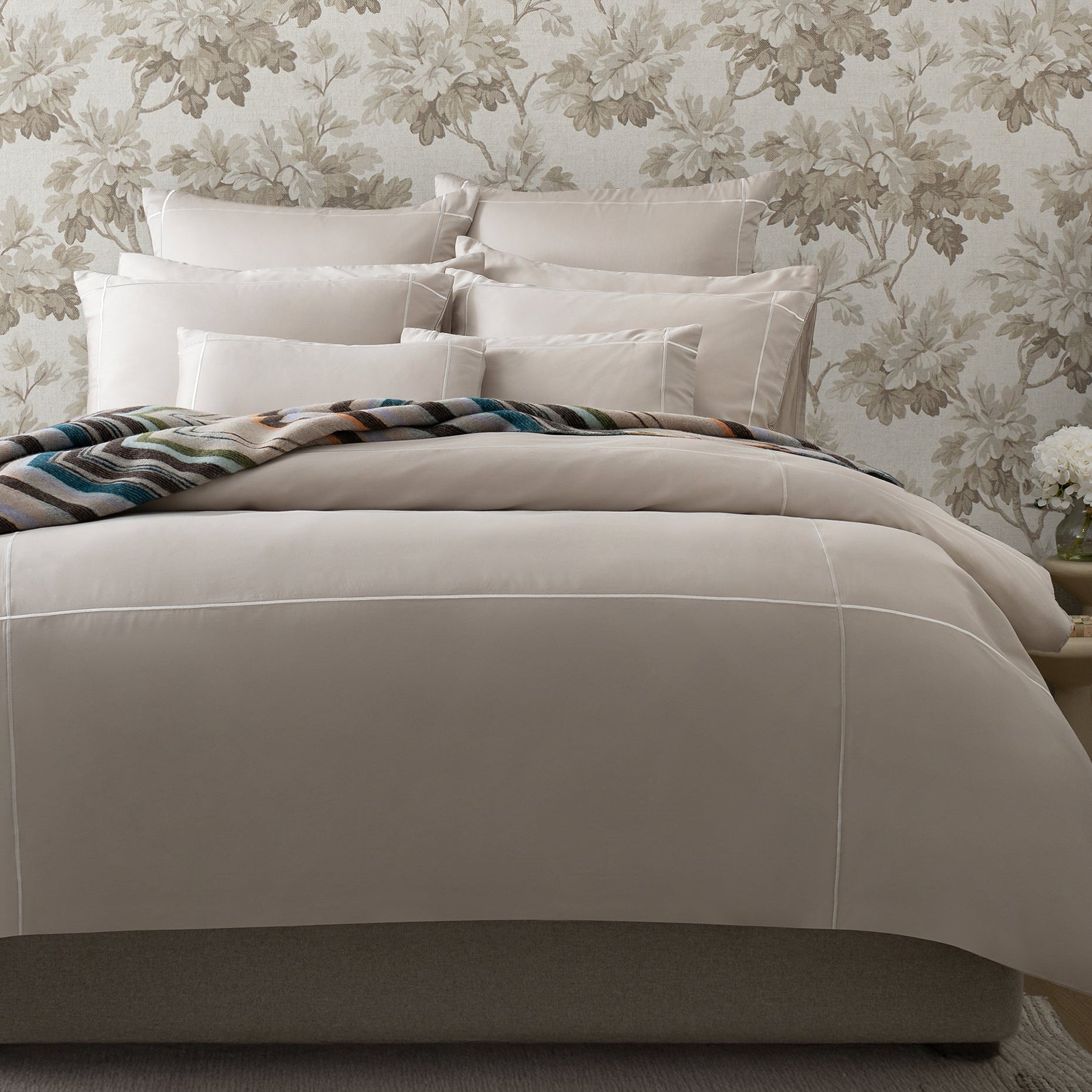 Aura Home Dune Embroidery Duvet - Thumbnail 4