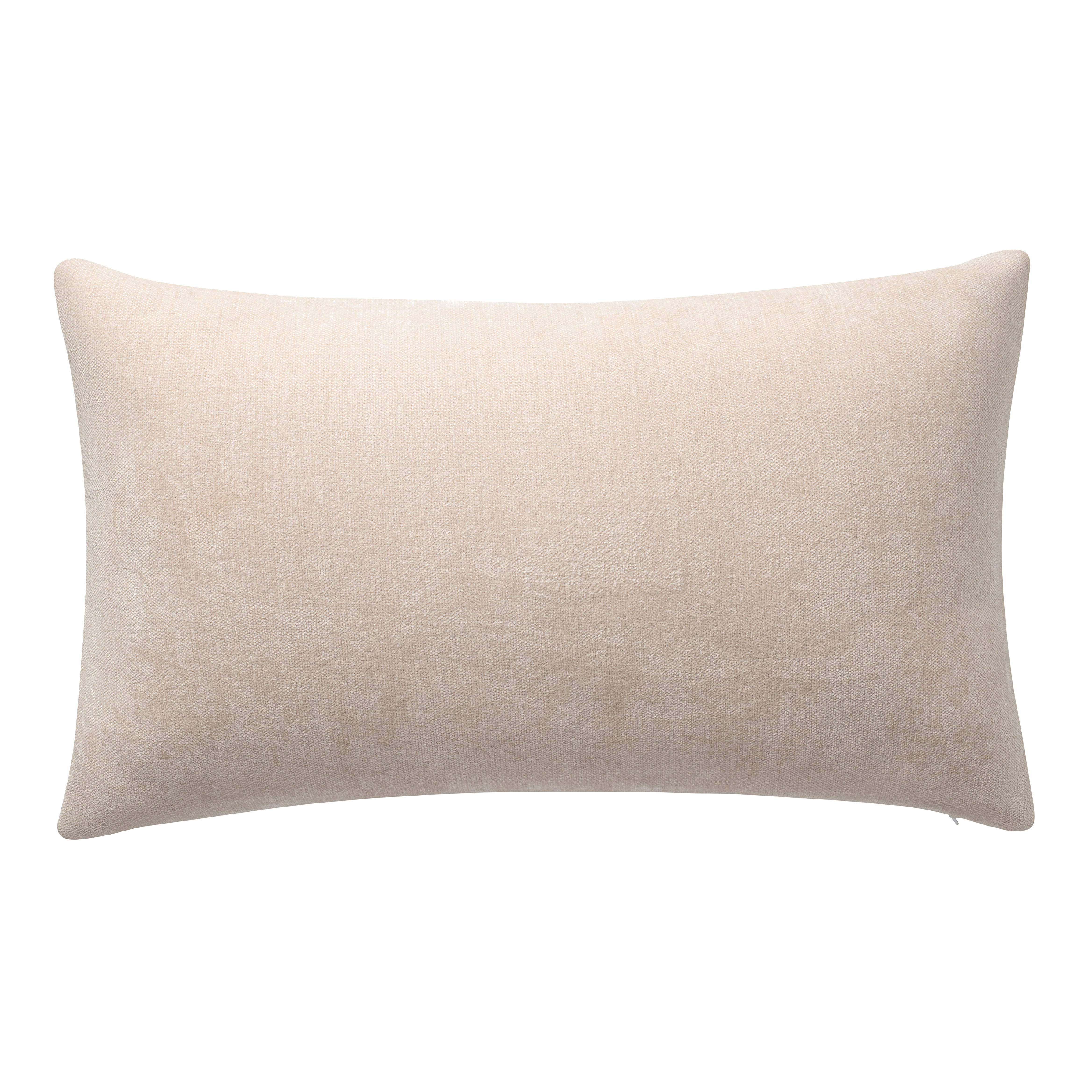 Petite Belle Weave Natural Throw Pillow