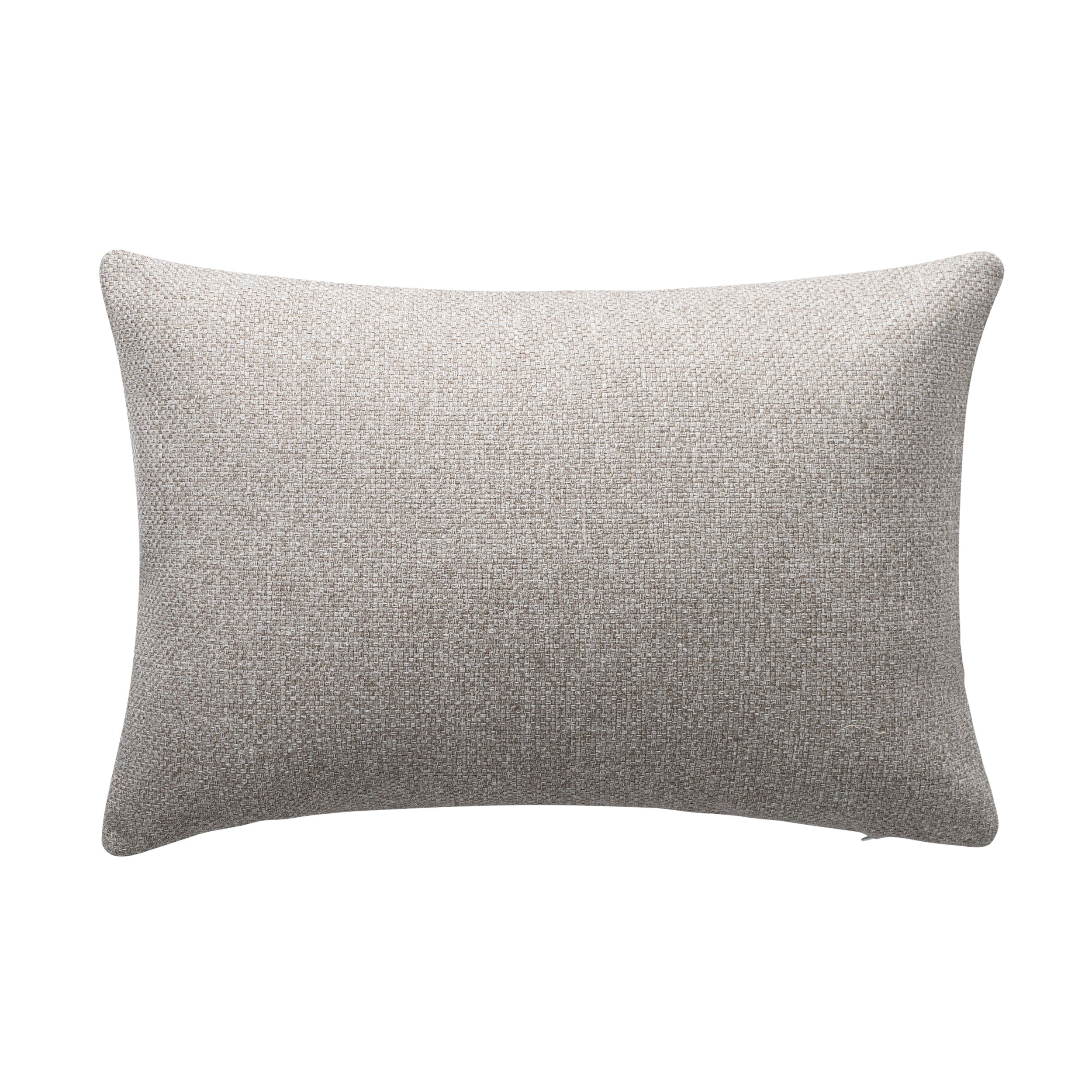 Aura Home Pigeon Grey Textured Throw Pillow