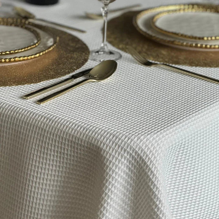 Adorn Your Table Waffle Tablecloth