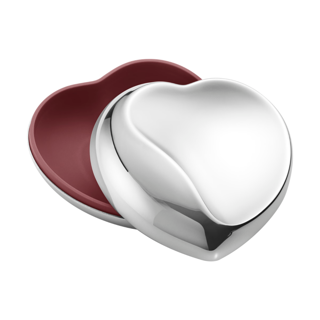 Georg Jensen Heart Stainless Steel/Red Box