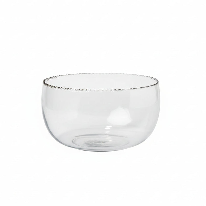 Ruffle Glass Bowl- Large