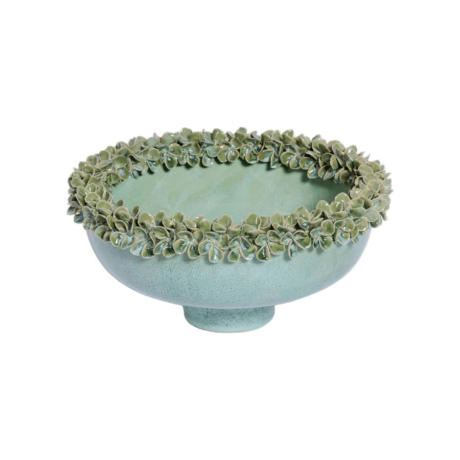 Flower Rim Bowl- Medium