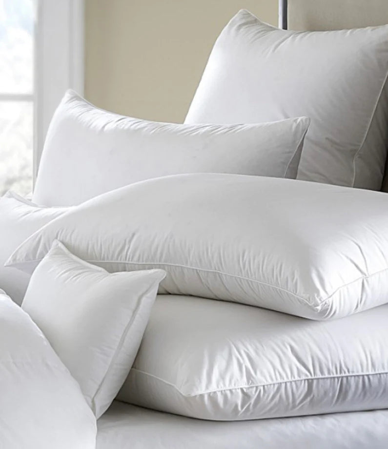 Mackenza White Down Blend Firm Pillow