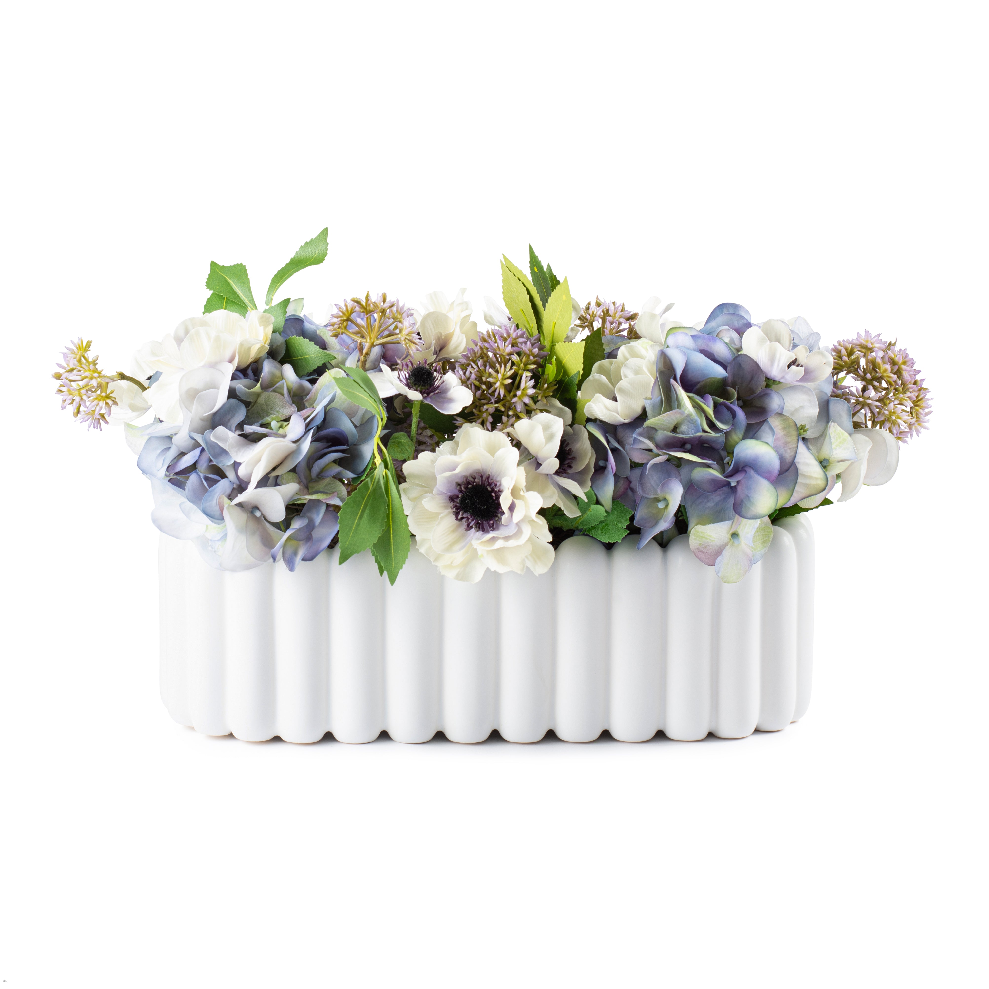 Flaura Midnight Blue Hydrangeas/ Anemones