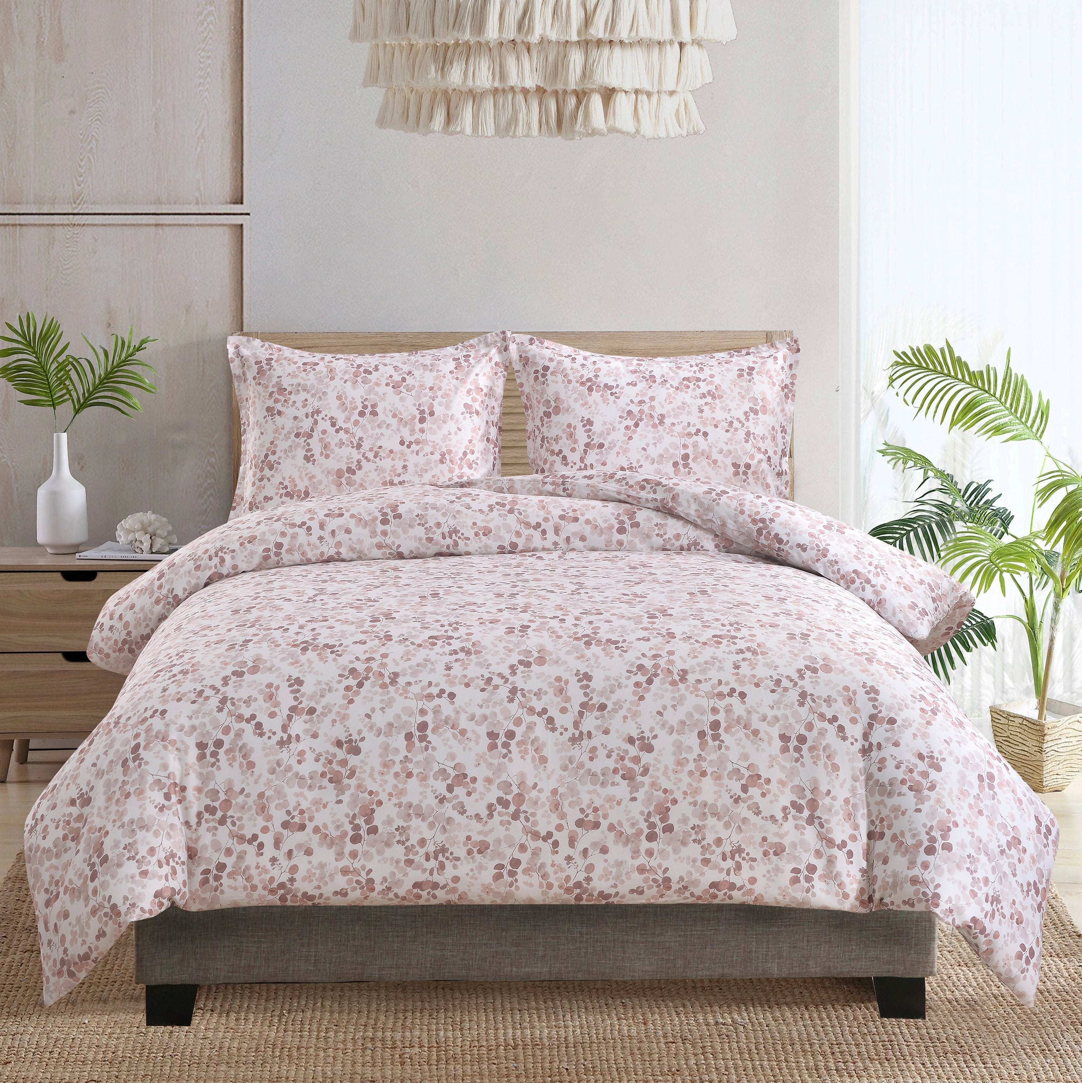 Aura Home French Rose Duvet Set