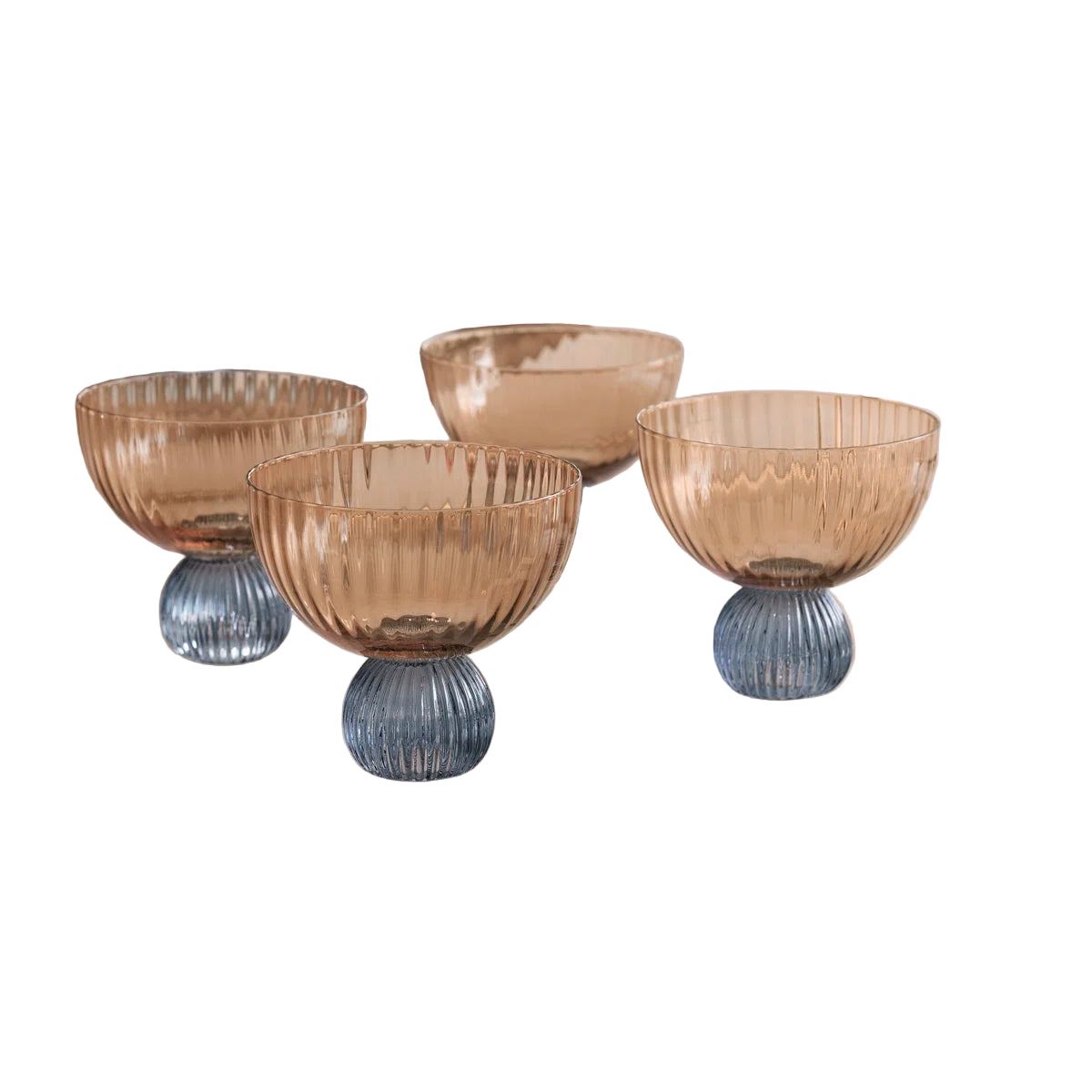 Venice Glass Coupe Set