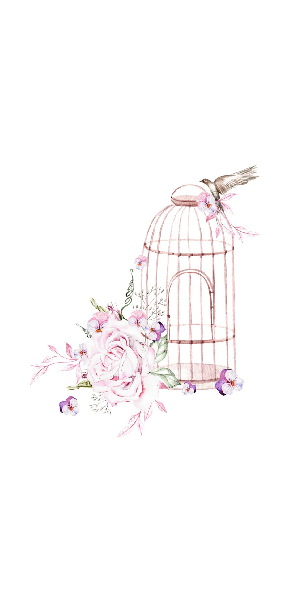 Birdcage Guest Towel