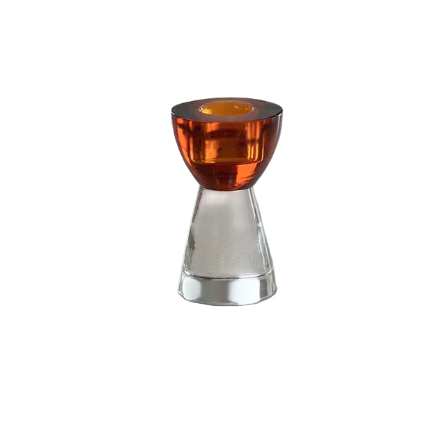 Colored Crystal Candlestick
