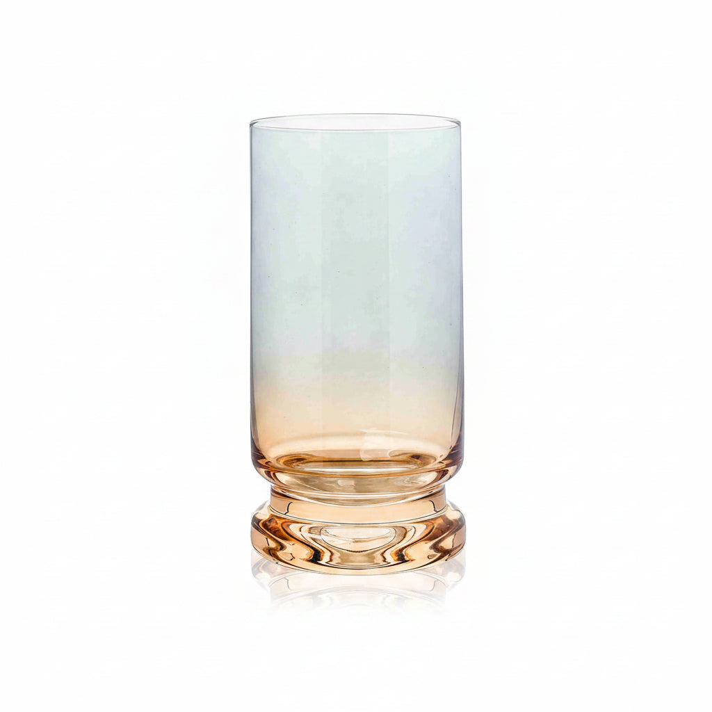 Smoke & Amber Highball Glasses