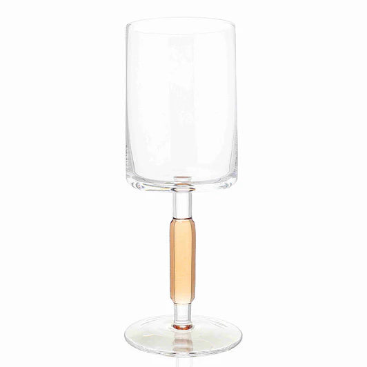 Colored Stem Wine Glasses