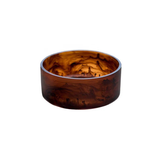 Resin Small Swirl Salad Bowl