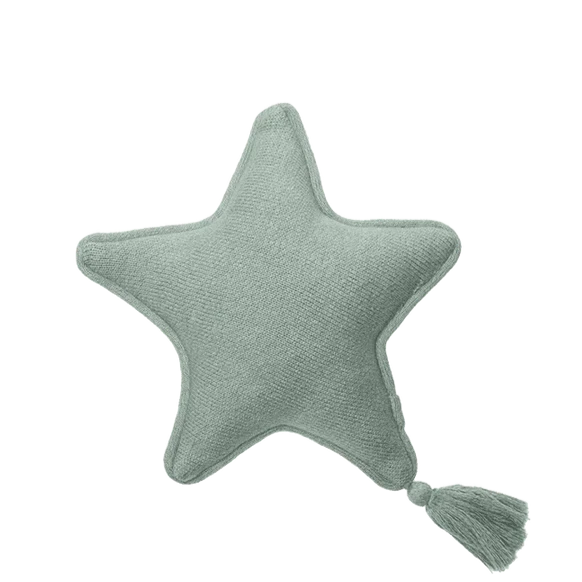 Twinkle Star Knitted Cushion