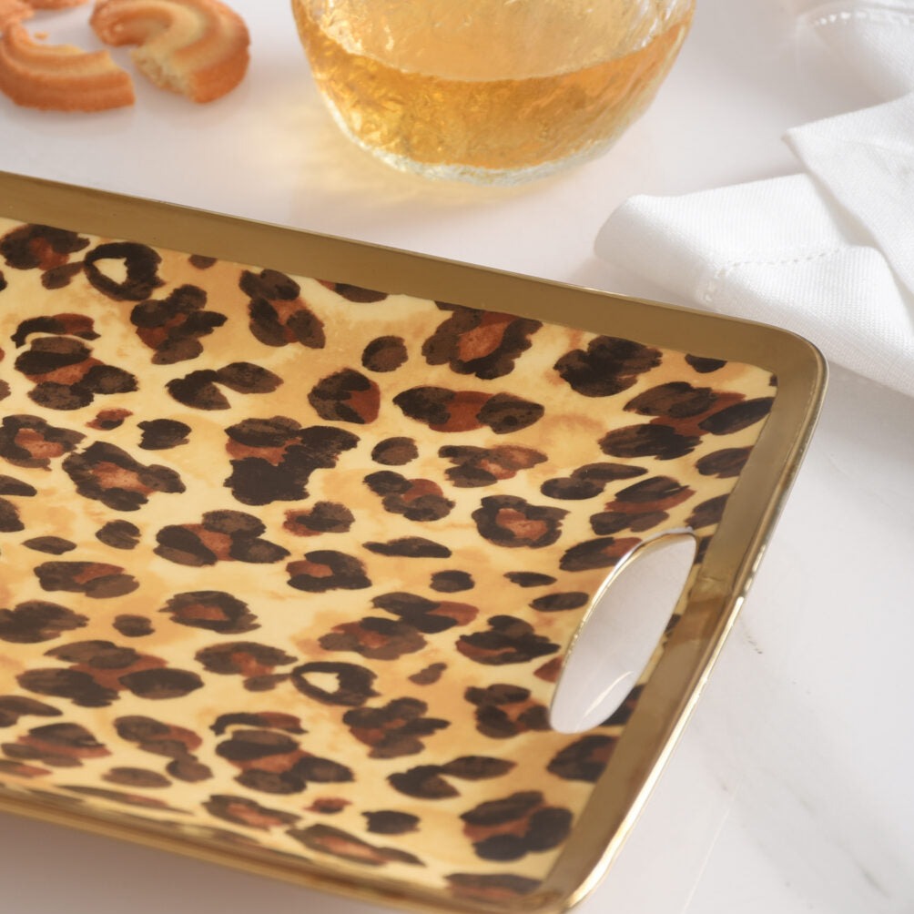 Animal Print Leo Tray