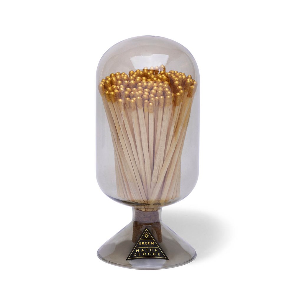 Skeem Smoke Match Cloche With Gold-Tipped Matches