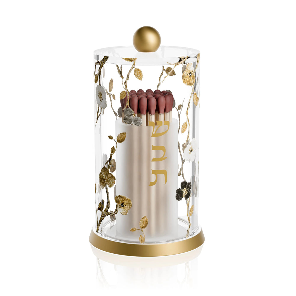 Ornate Garden Match Holder