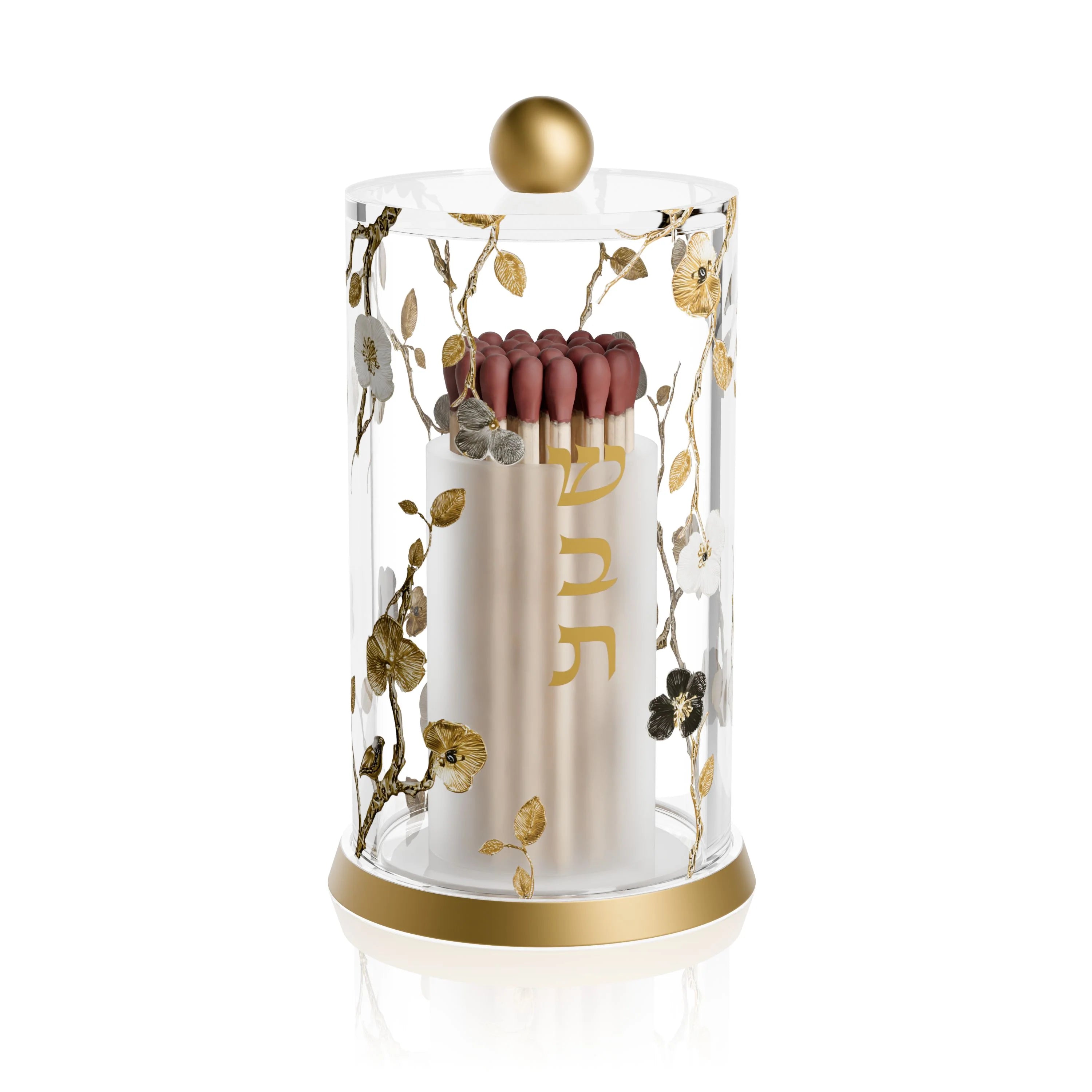 Ornate Garden Match Holder