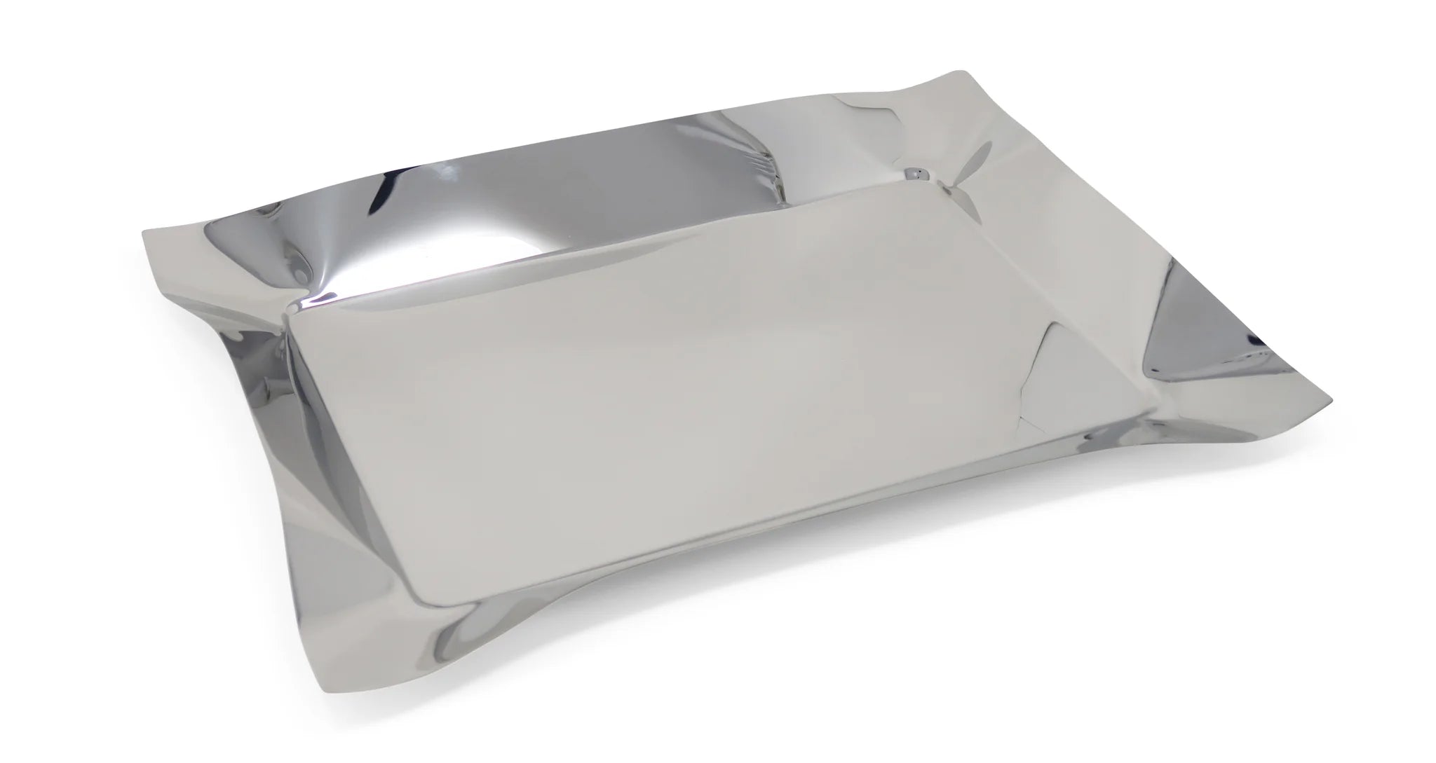 Oblong Stainless Steel Tray