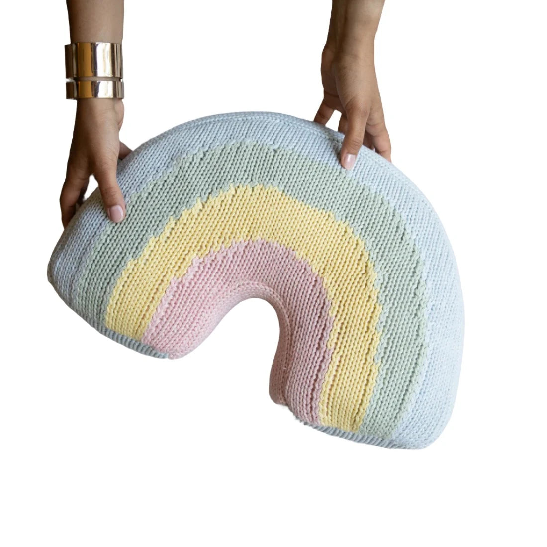 Pastel Rainbow Pillow