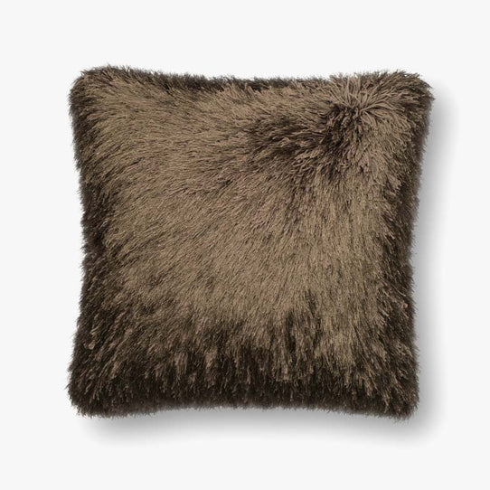 Brown Fur Pillow