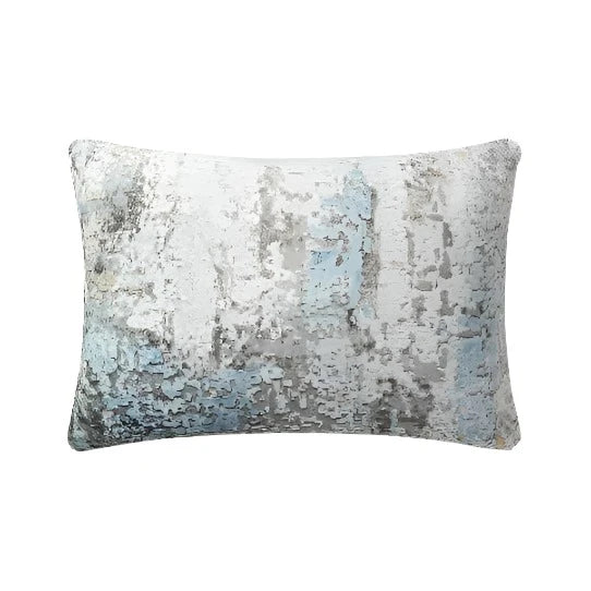 Grey/Multi Woven Pillow