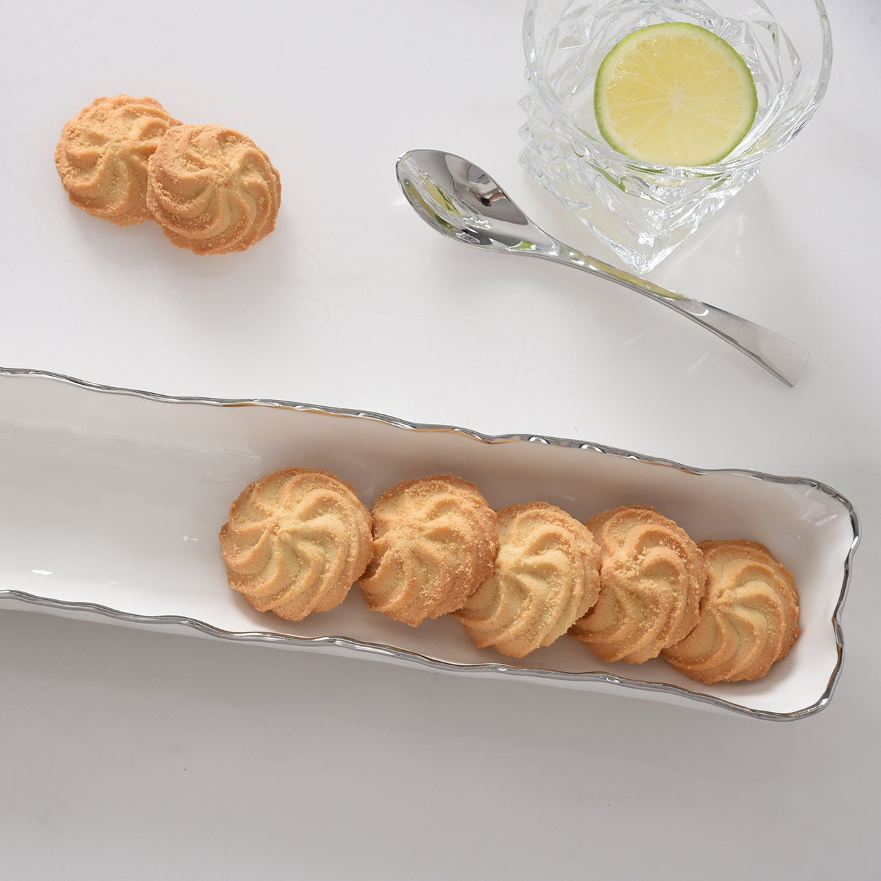 Portofino Plata Cracker Tray