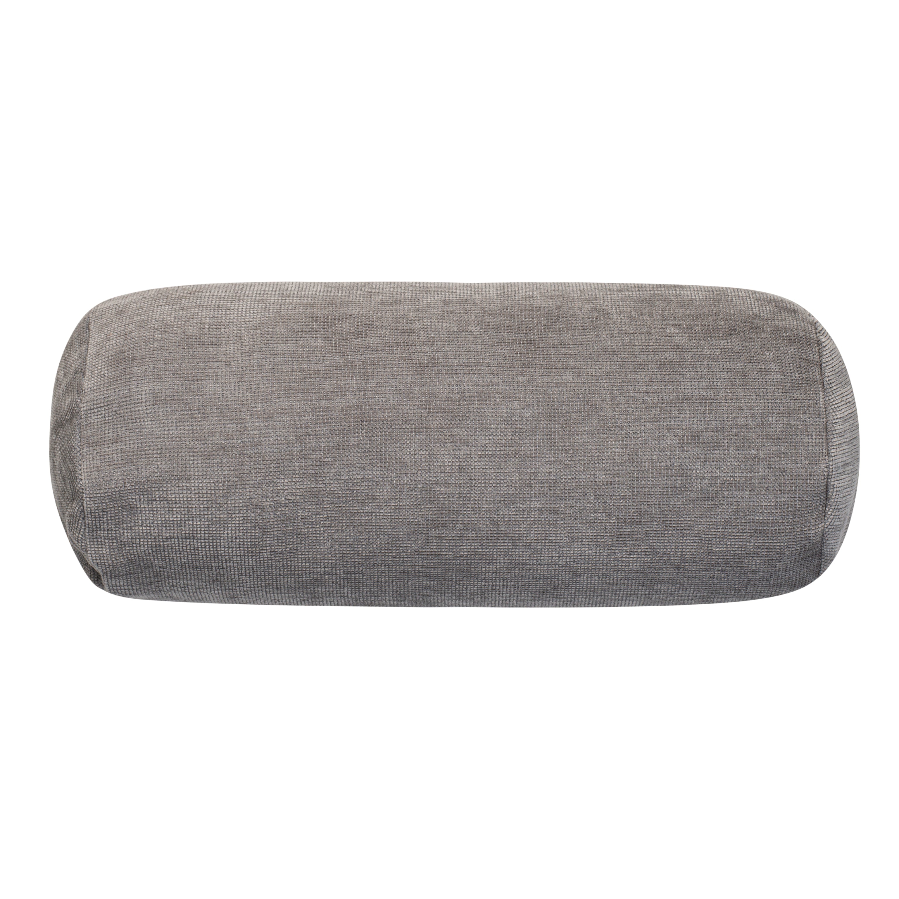 Aura Home Grey Micro-Velvet Throw Pillow