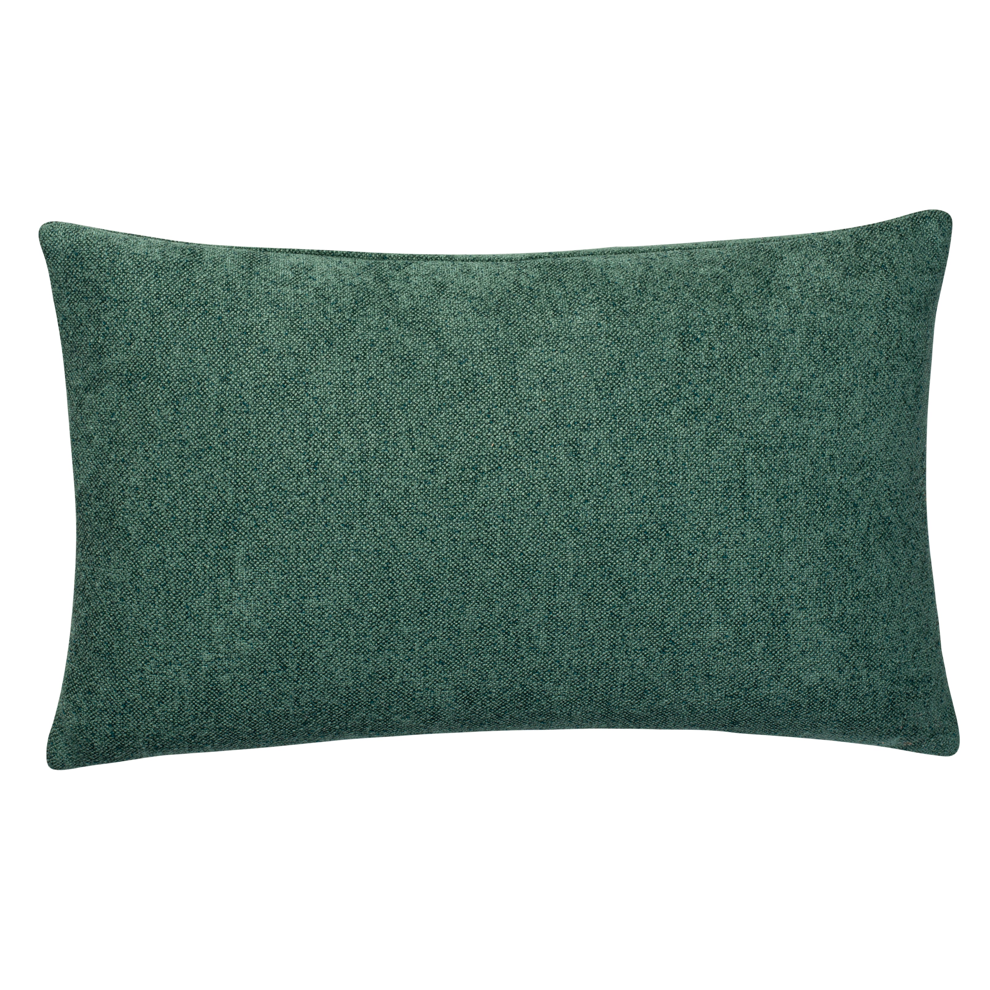 Aura Home Emerald Green Micro-Weave Throw Pillow