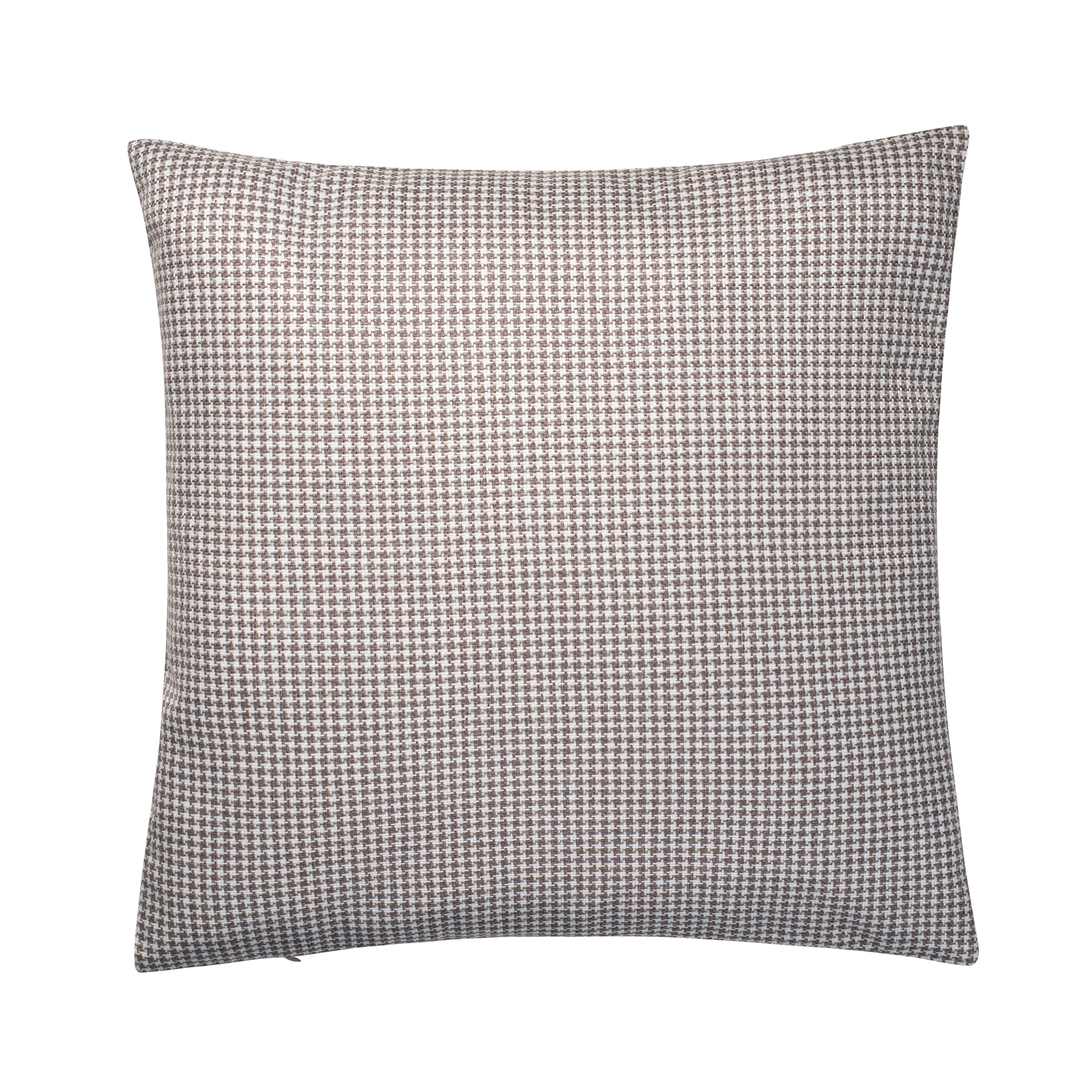 Aura Home Grey Houndstooth Throw Pillow